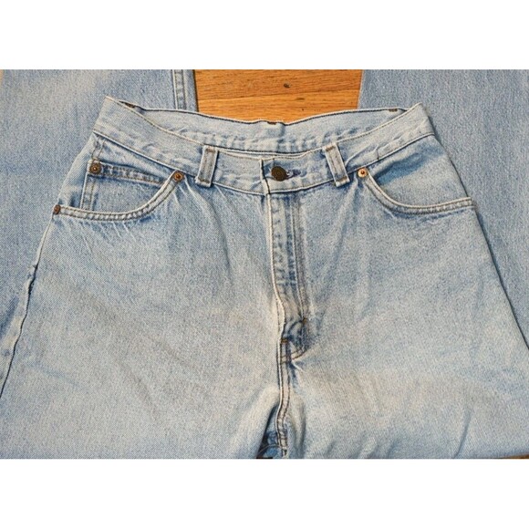Vintage Levis Jeans Womens 13 Blue Denim Tapered Mom White Label USA 70s 80s EUC - Picture 4 of 10